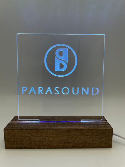 LED Acrylic Music Lovers Sign Parasound Decoration