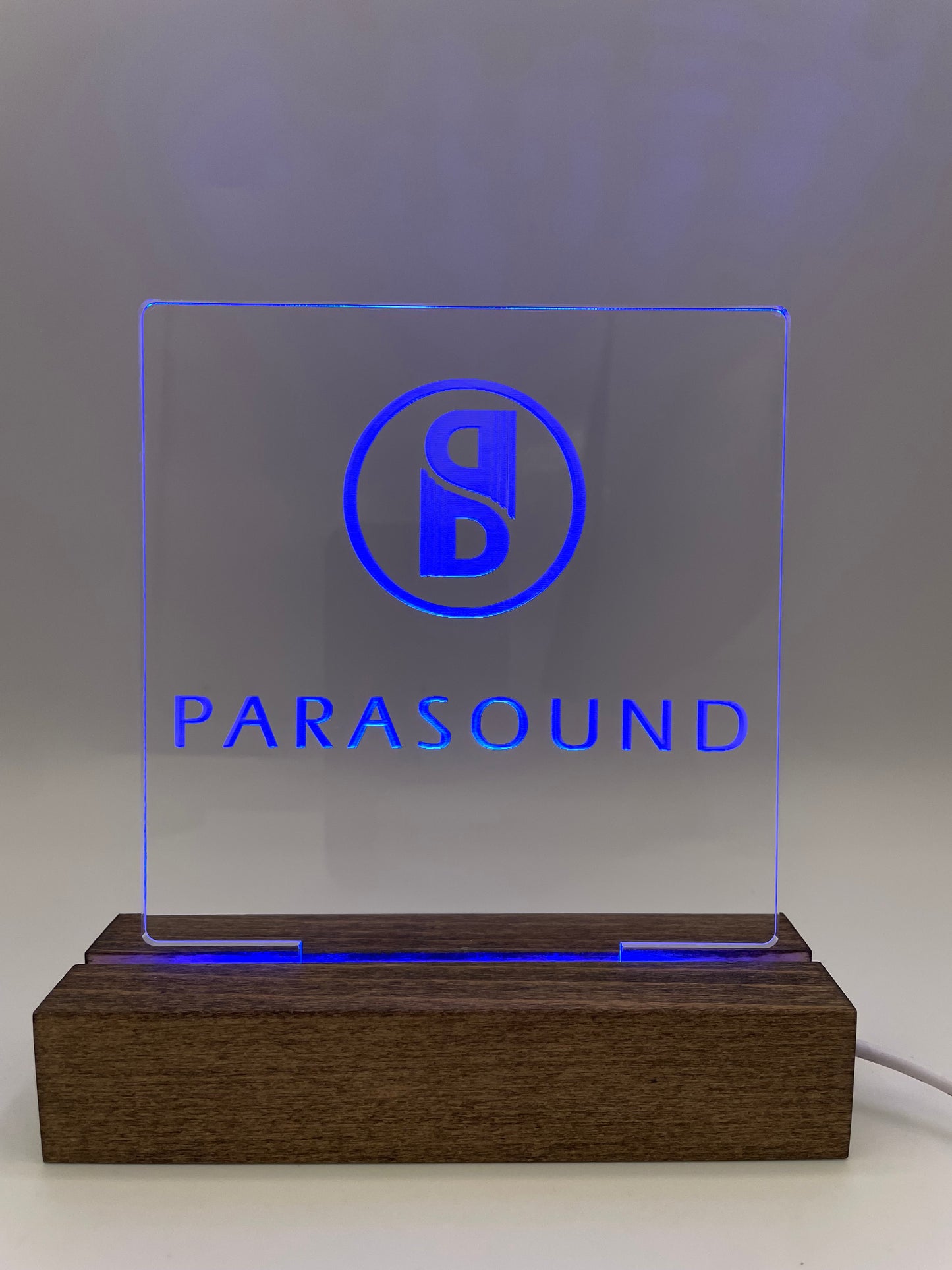 LED Acrylic Music Lovers Sign Parasound Decoration