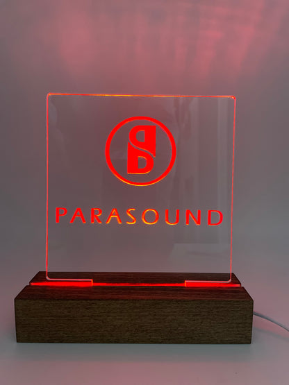 LED Acrylic Music Lovers Sign Parasound Decoration