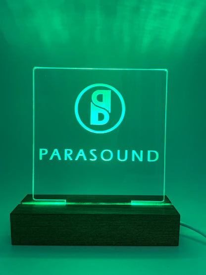 LED Acrylic Music Lovers Sign Parasound Decoration