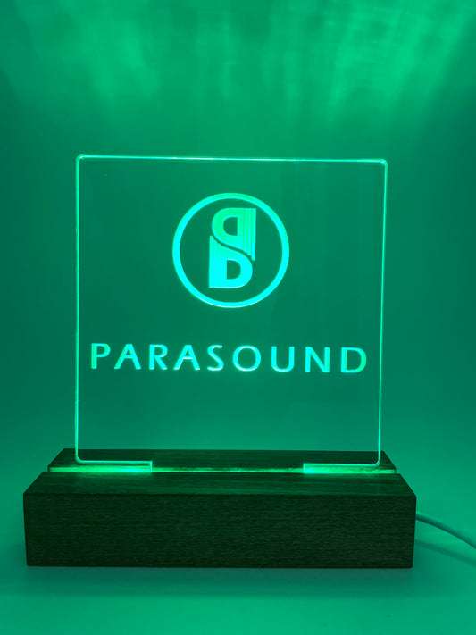 LED Acrylic Music Lovers Sign Parasound Decoration
