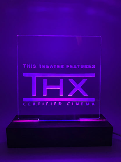 LED Music Acrylic Sign THX Room Decoration