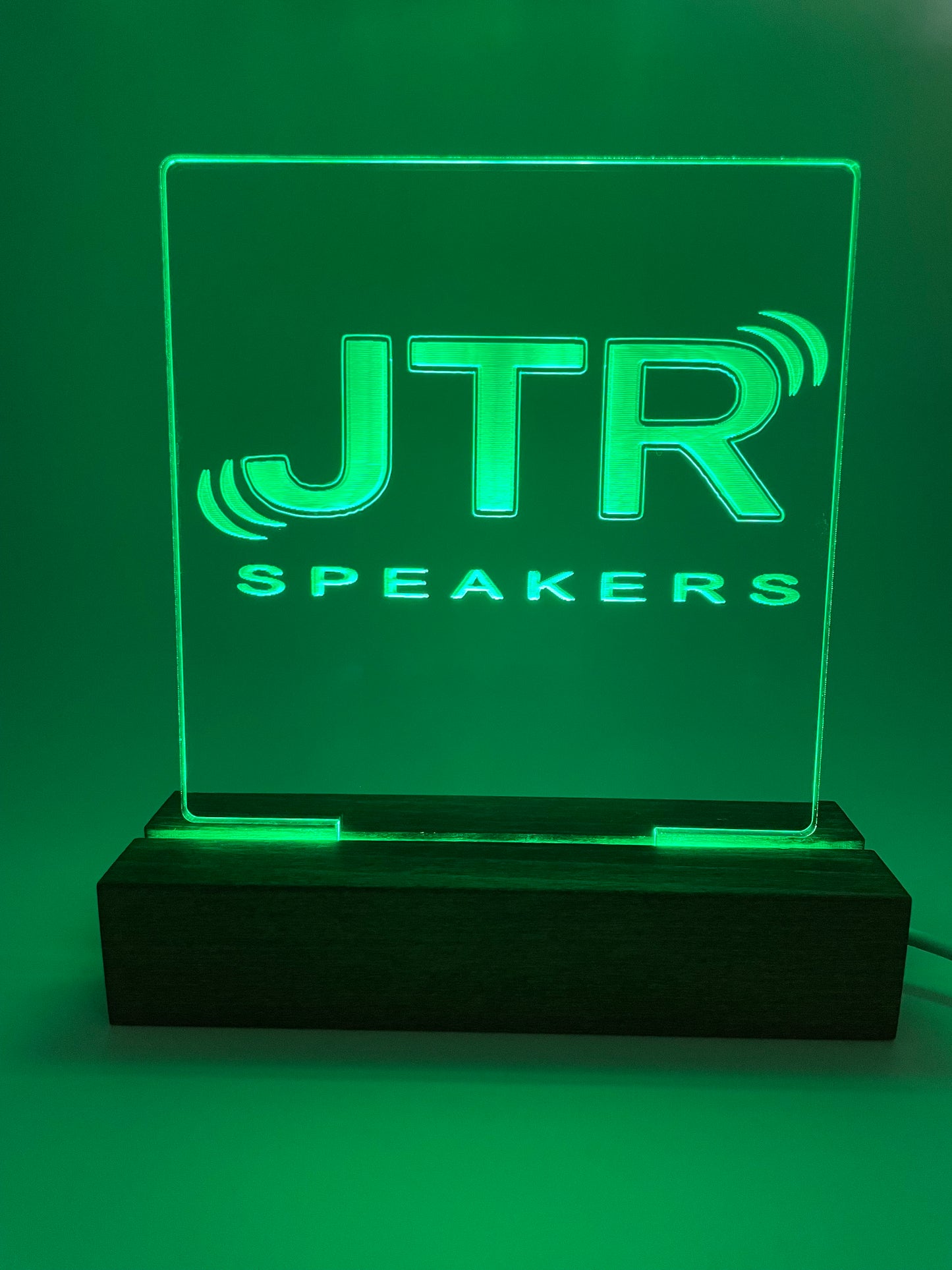 LED Acrylic Music Lovers JTR Speakers Multiple Colors