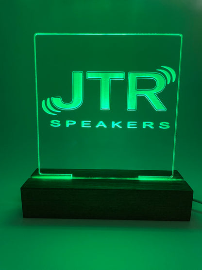 LED Acrylic Music Lovers JTR Speakers Multiple Colors