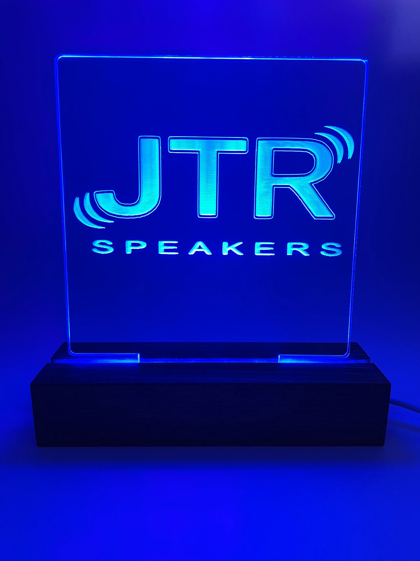 LED Acrylic Music Lovers JTR Speakers Multiple Colors