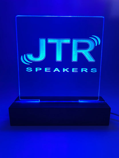 LED Acrylic Music Lovers JTR Speakers Multiple Colors
