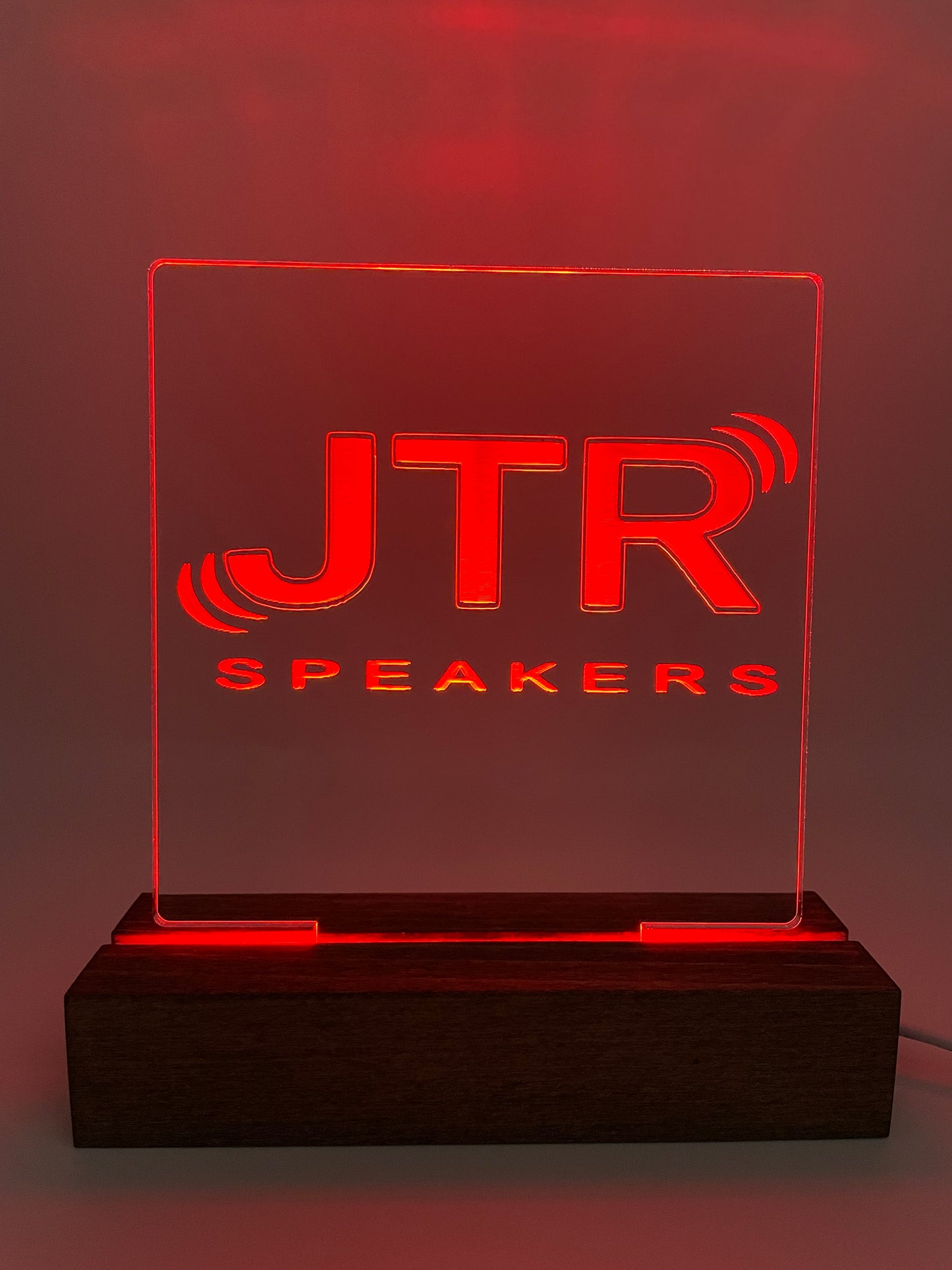 LED Acrylic Music Lovers JTR Speakers Multiple Colors
