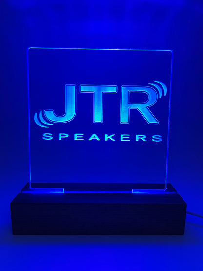 LED Acrylic Music Lovers JTR Speakers Multiple Colors