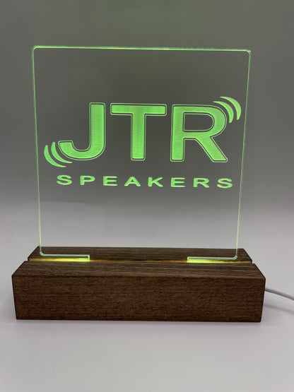LED Acrylic Music Lovers JTR Speakers Multiple Colors