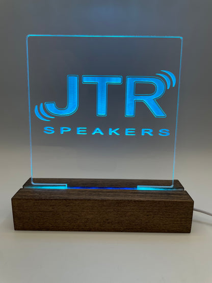 LED Acrylic Music Lovers JTR Speakers Multiple Colors
