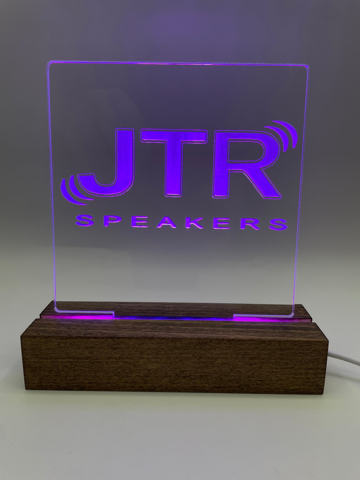 LED Acrylic Music Lovers JTR Speakers Multiple Colors