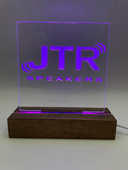 LED Acrylic Music Lovers JTR Speakers Multiple Colors