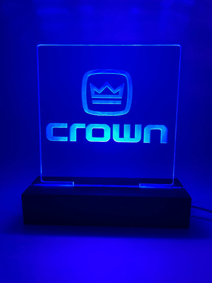 LED Acrylic Music Lovers Crown Sign