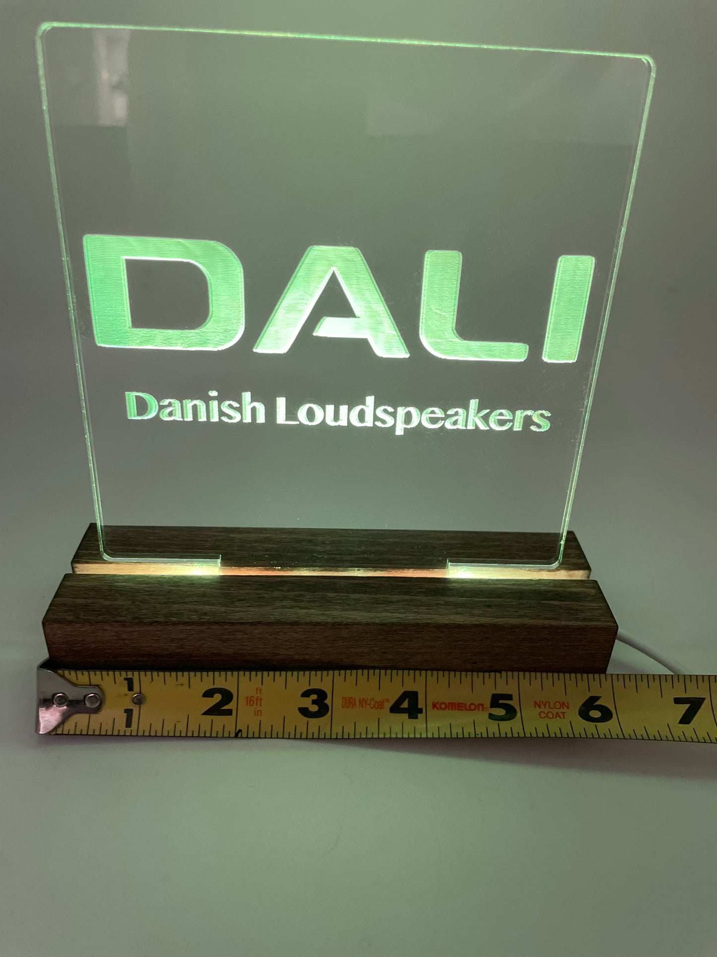LED Acrylic Music Sign Danish Loudspeakers