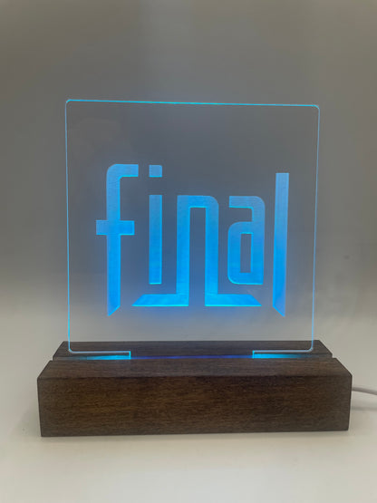LED Acrylic Music Sign Deocoration for Music Lovers Final