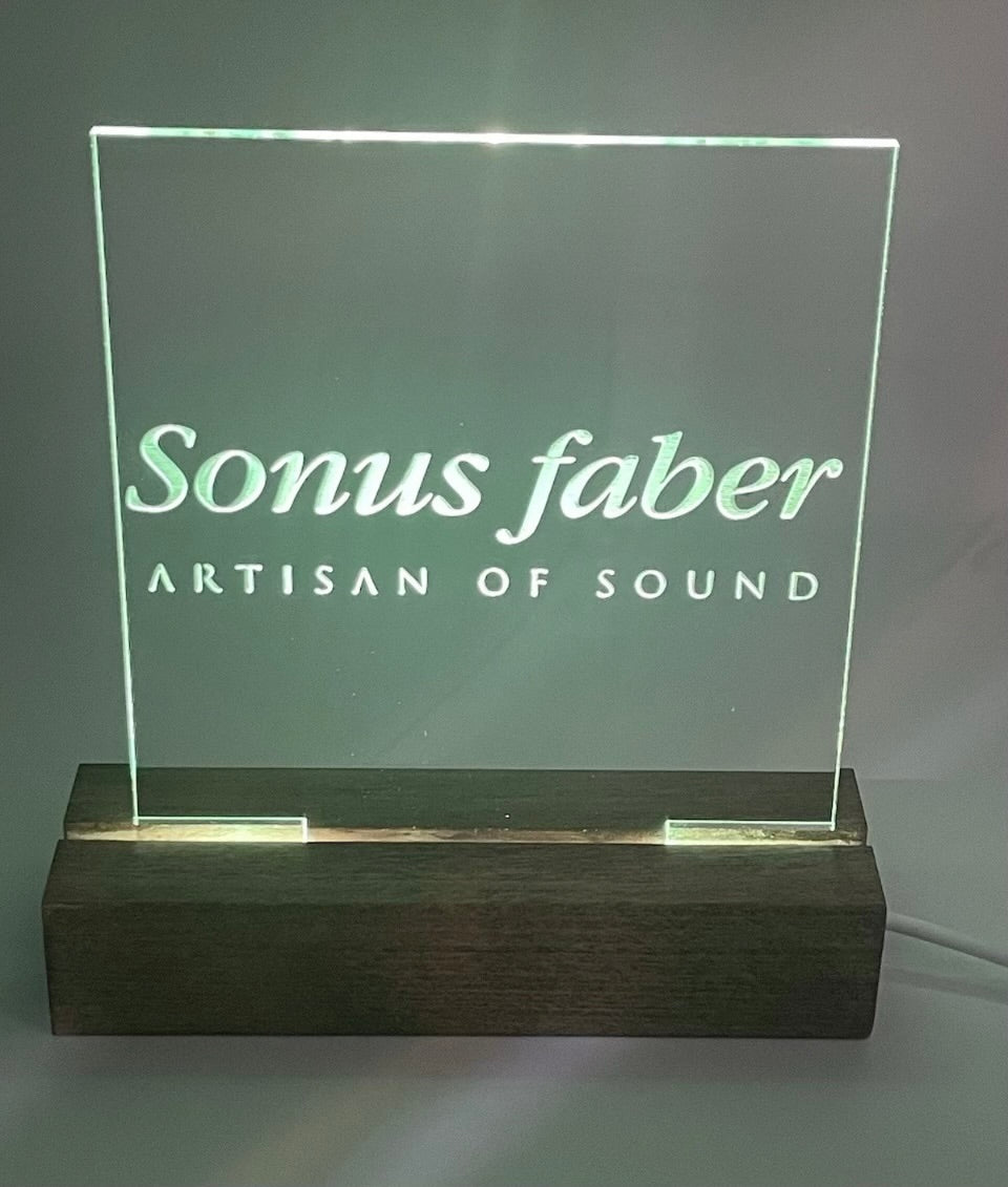 LED Acrylic Music Lovers Sonus Faber Decoration