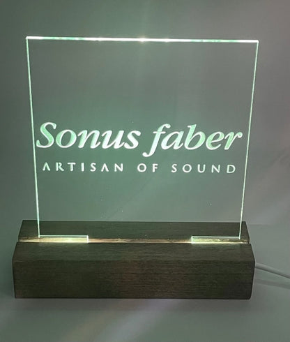 LED Acrylic Music Lovers Sonus Faber Decoration