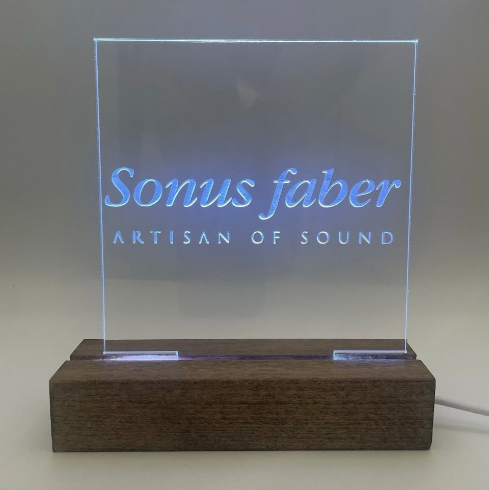LED Acrylic Music Lovers Sonus Faber Decoration