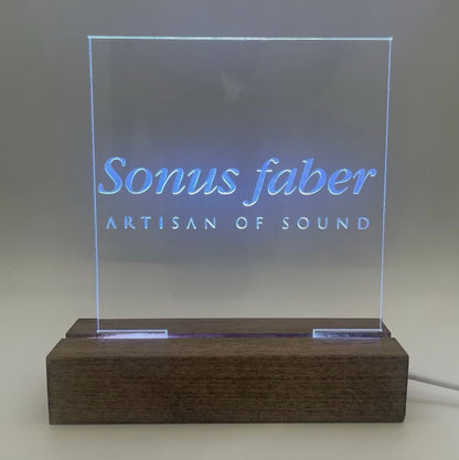LED Acrylic Music Lovers Sonus Faber Decoration