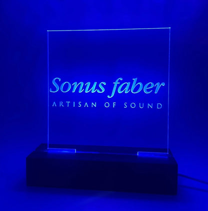 LED Acrylic Music Lovers Sonus Faber Decoration
