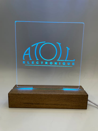 LED Acrylic Music Sign Decoration for Music Lovers Atoll