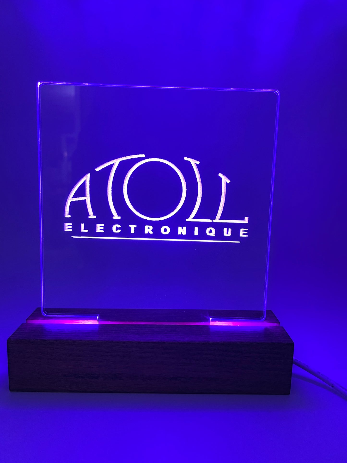 LED Acrylic Music Sign Decoration for Music Lovers Atoll