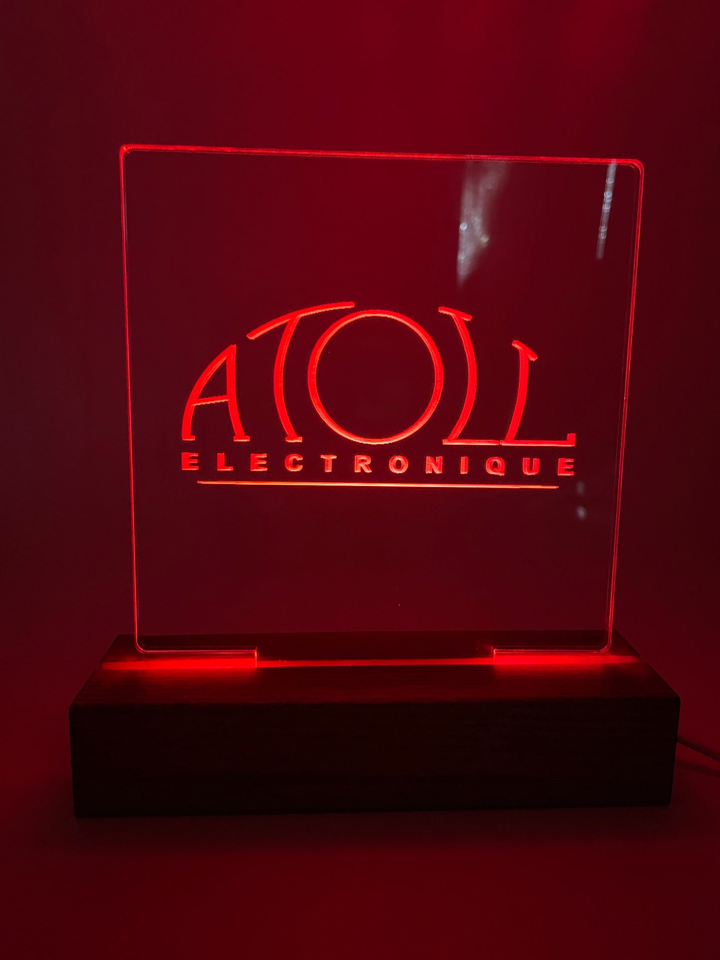 LED Acrylic Music Sign Decoration for Music Lovers Atoll