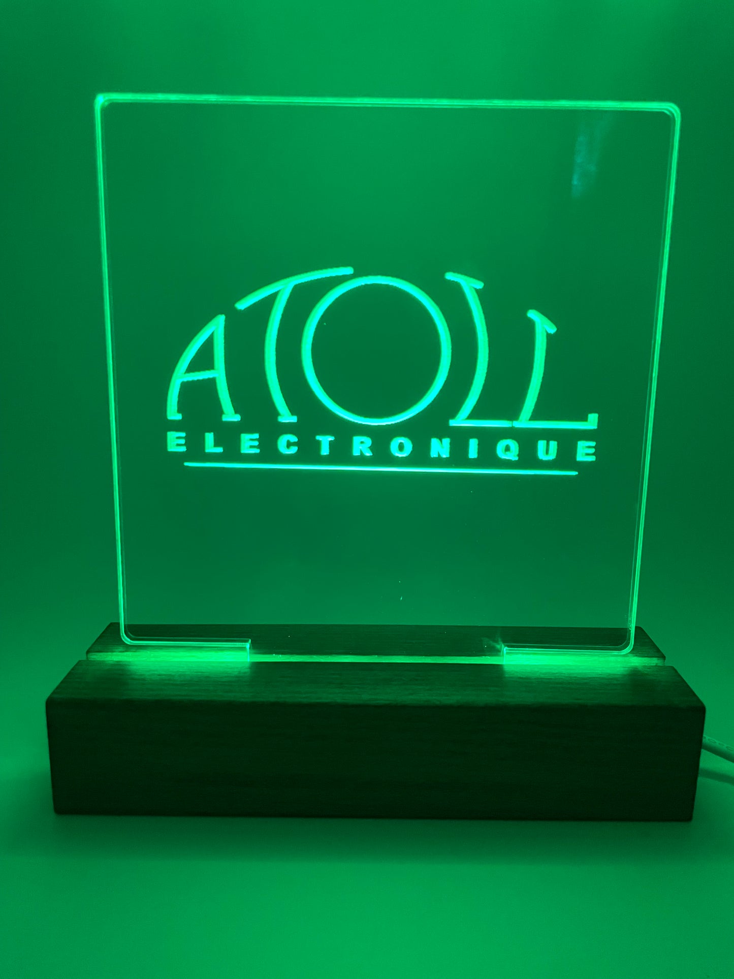 LED Acrylic Music Sign Decoration for Music Lovers Atoll