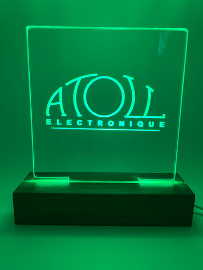 LED Acrylic Music Sign Decoration for Music Lovers Atoll