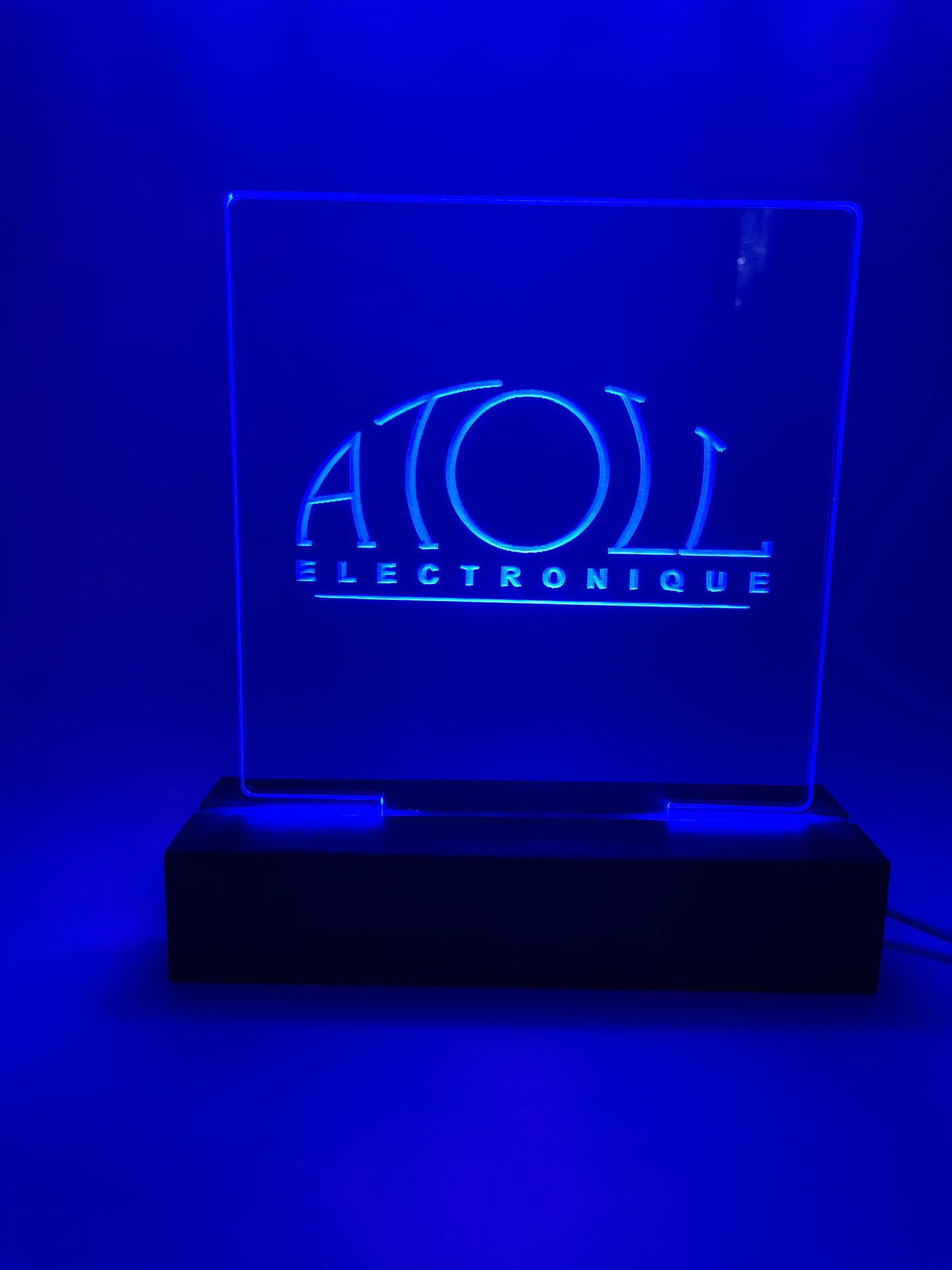LED Acrylic Music Sign Decoration for Music Lovers Atoll