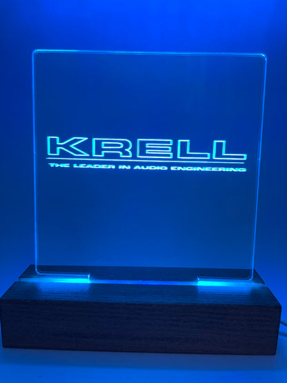 LED Acrylic Music Sign Decoration for Music Room Krell