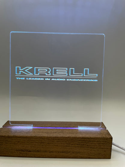 LED Acrylic Music Sign Decoration for Music Room Krell