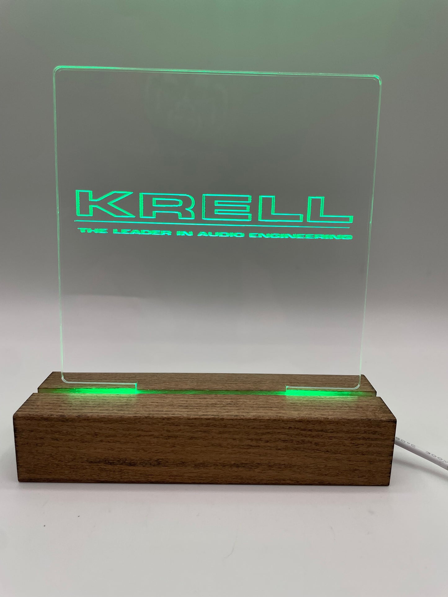 LED Acrylic Music Sign Decoration for Music Room Krell