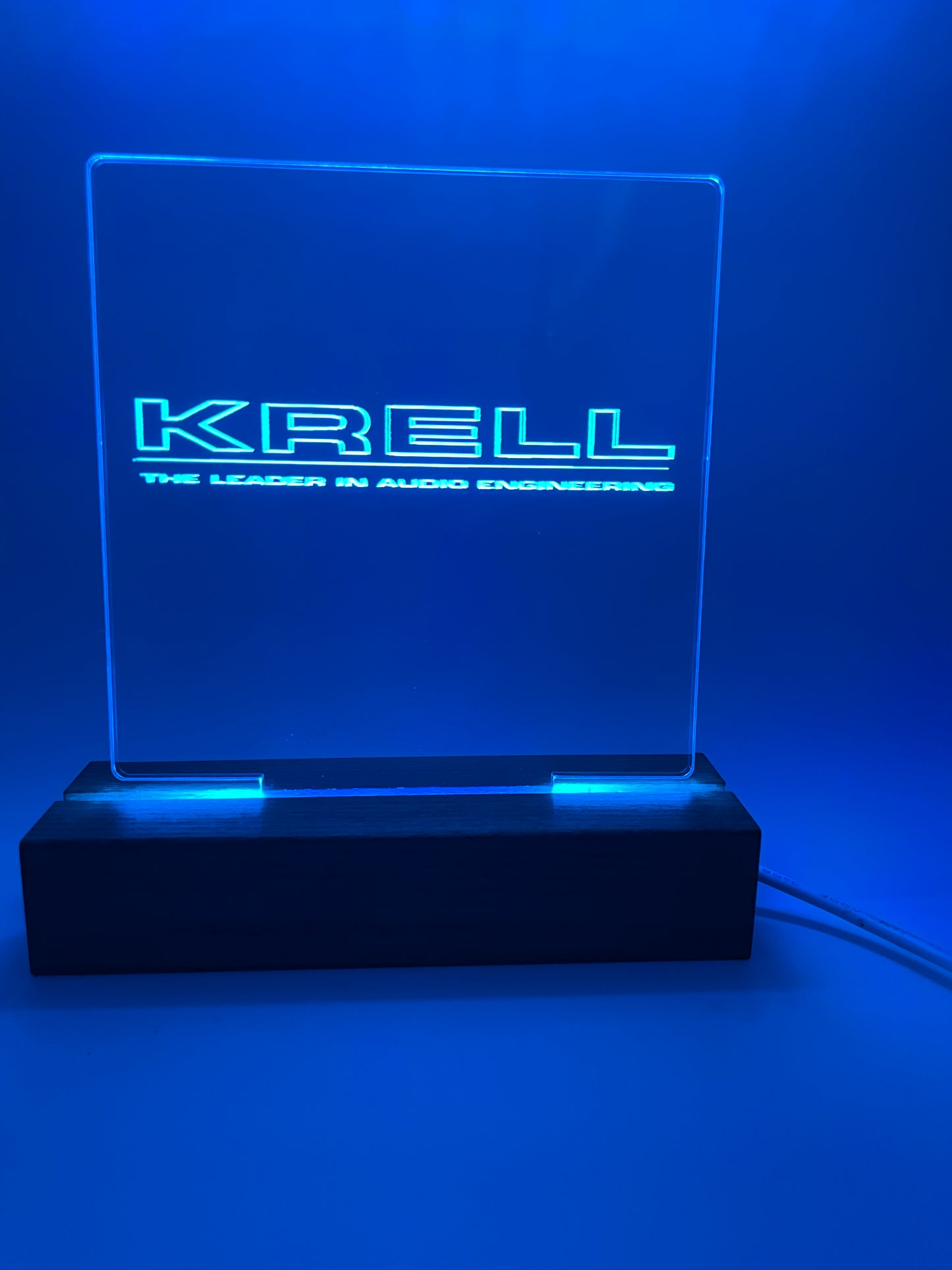 LED Acrylic Music Sign Decoration for Music Room Krell