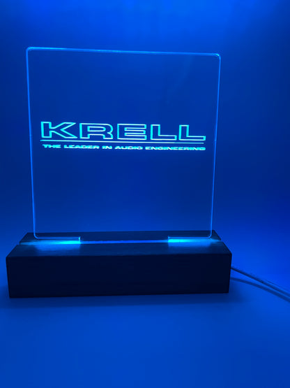 LED Acrylic Music Sign Decoration for Music Room Krell