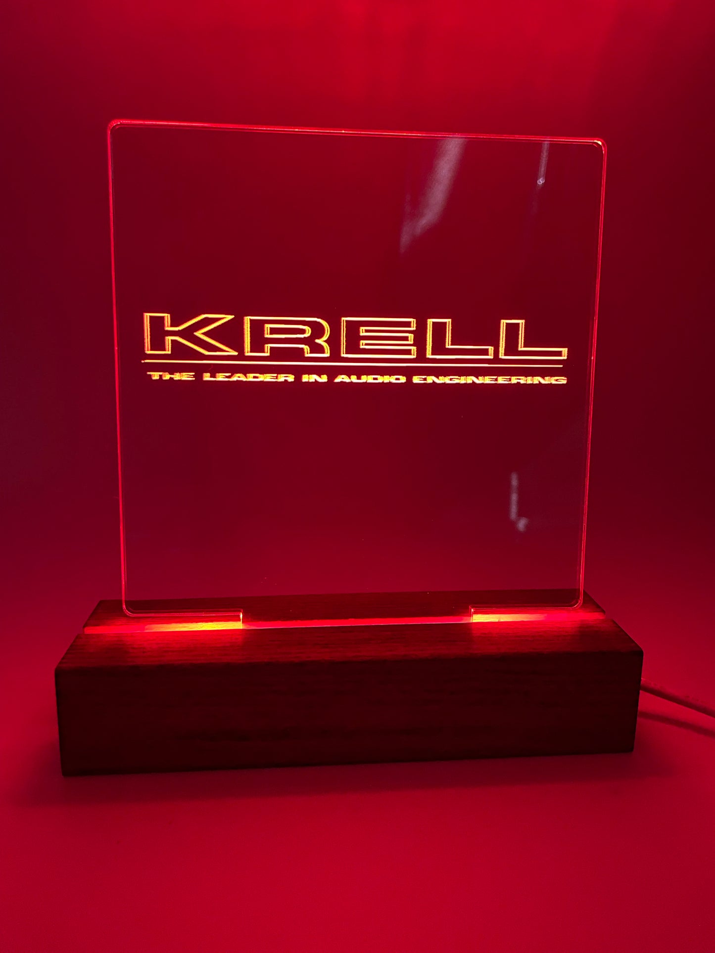 LED Acrylic Music Sign Decoration for Music Room Krell