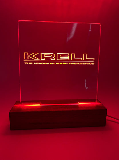 LED Acrylic Music Sign Decoration for Music Room Krell
