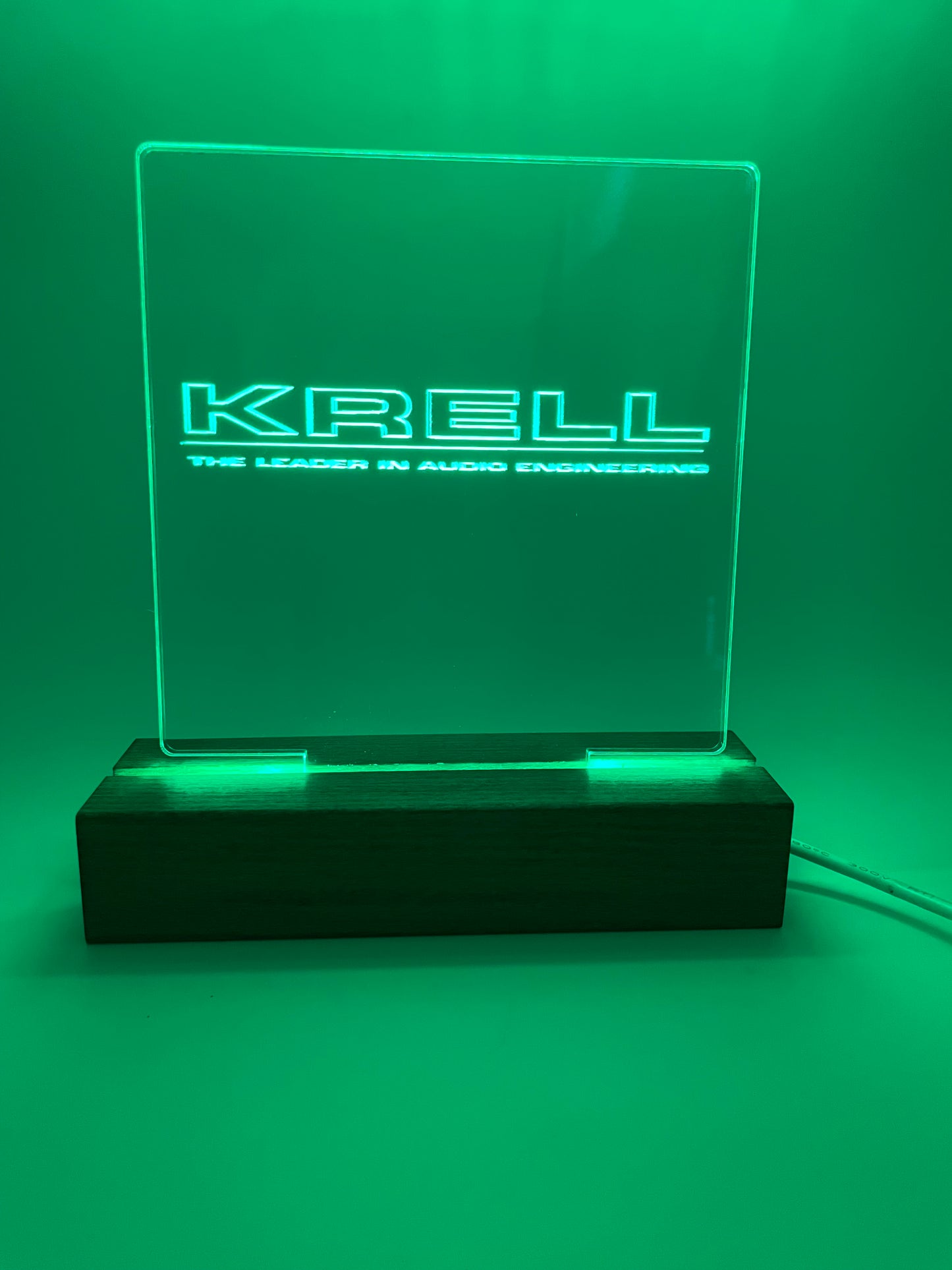 LED Acrylic Music Sign Decoration for Music Room Krell