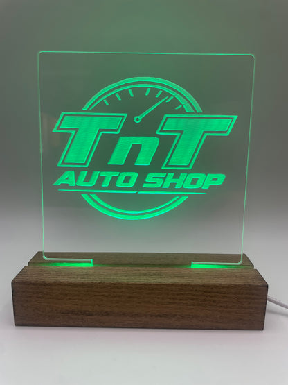 LED Custom Business Logo Acrylic Sign