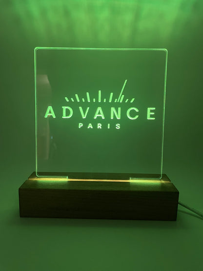 LED Acrylic Music Sign Decoration Music Room Advance