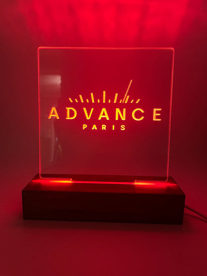 LED Acrylic Music Sign Decoration Music Room Advance