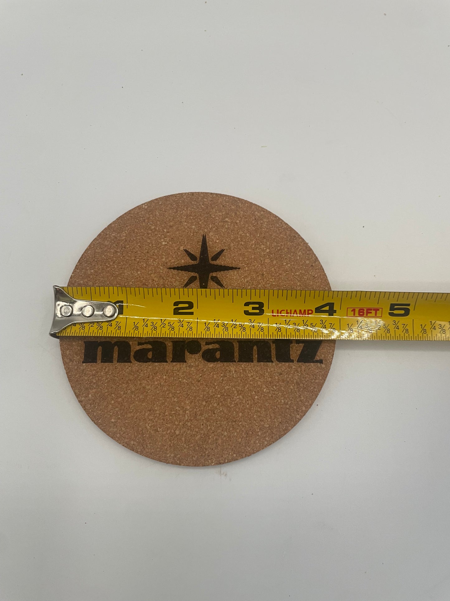Cork Coasters Set of 4 Music Theme 4" Round