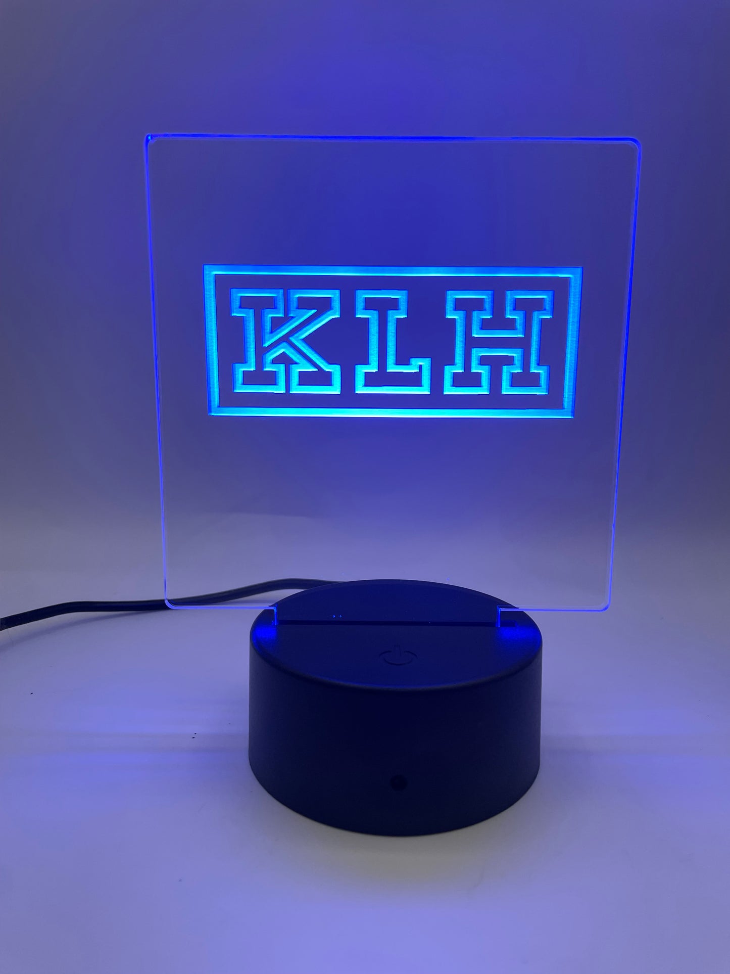 LED Acrylic Music Sign for Decoration KLH Music Lovers