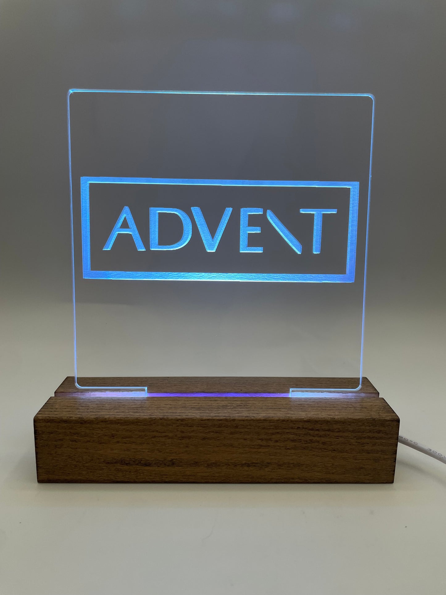 LED Acrylic Music Sign for Room Decoration Advent