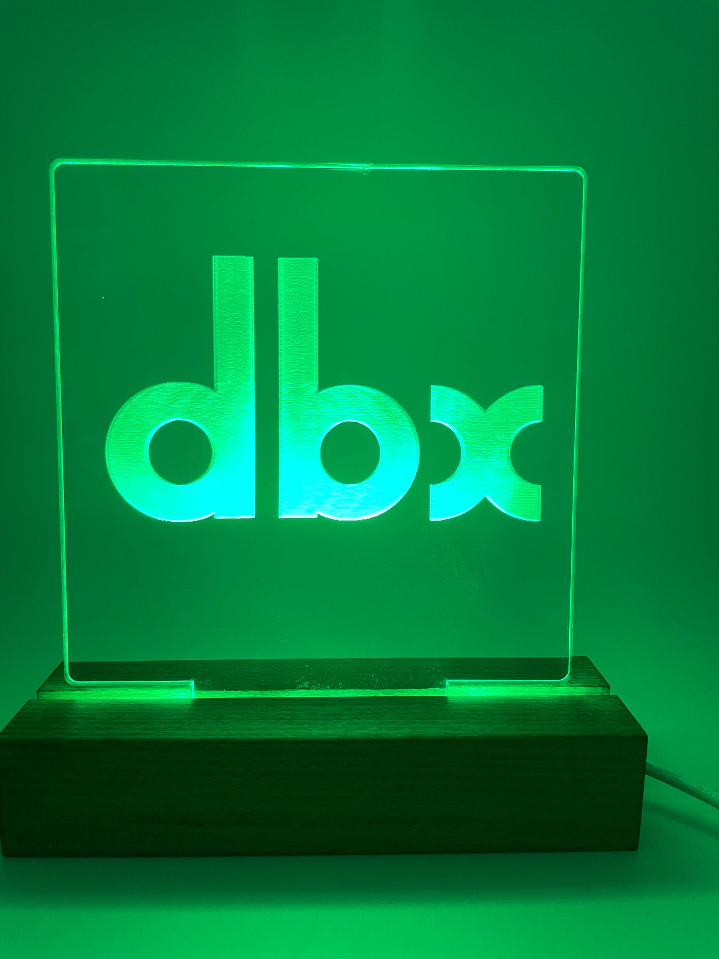 LED Acrylic Music Light Sign dbx Music Room Decoration