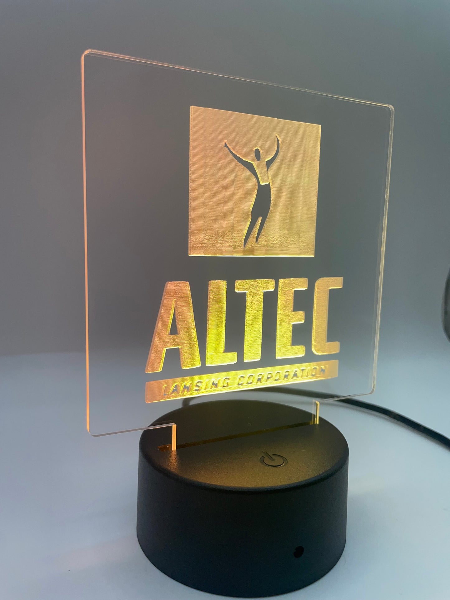 LED Acrylic Music Lover's Sign for Decoration Altec