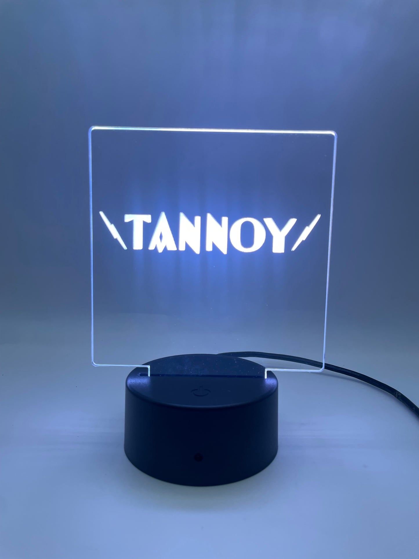 LED Acrylic Music Lover's Sign for Decoration Tannoy