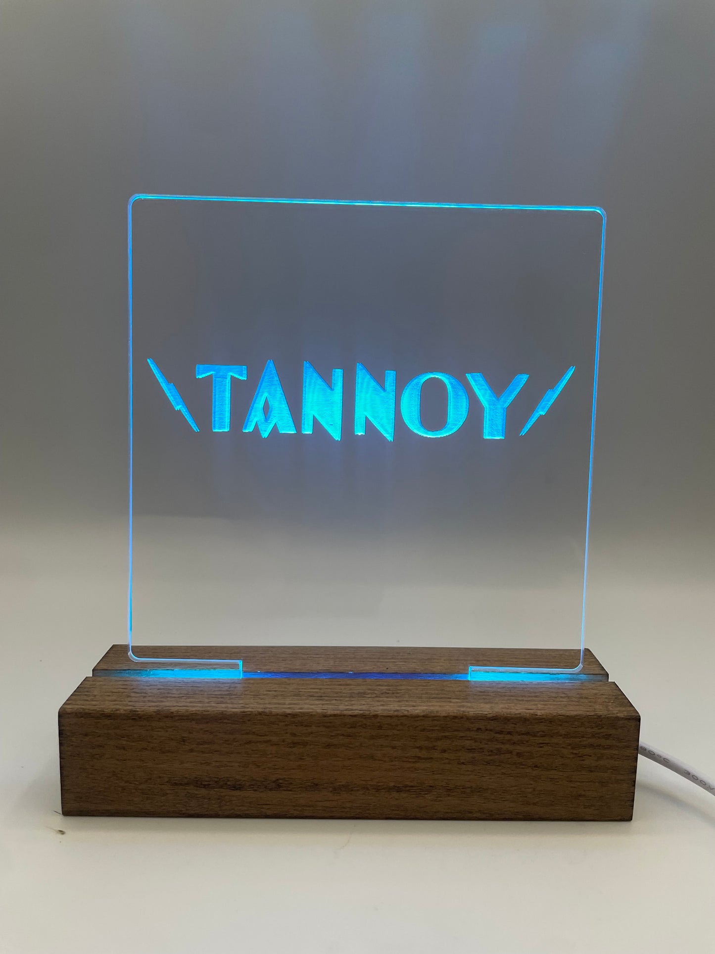 LED Acrylic Music Lover's Sign for Decoration Tannoy