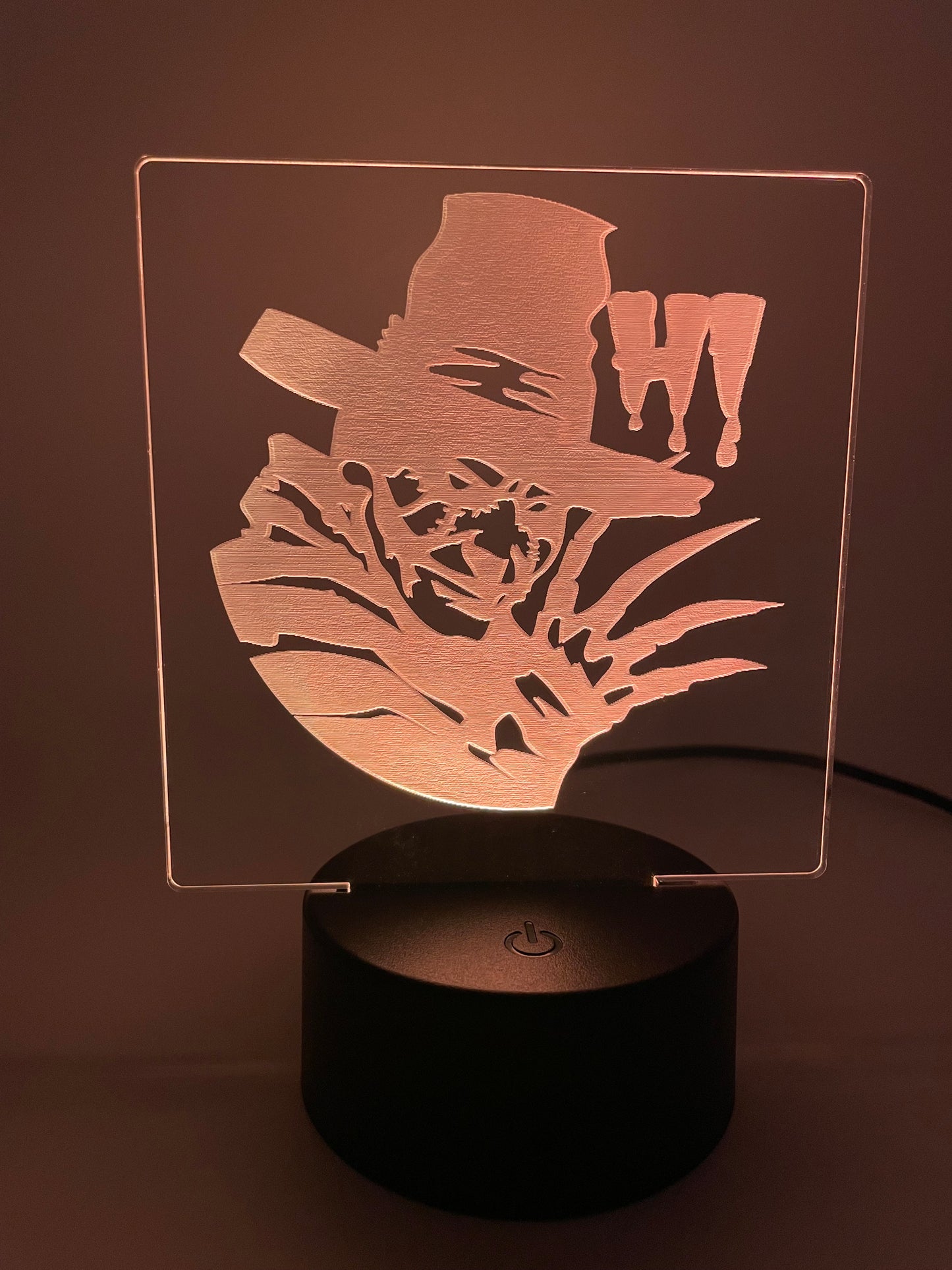 LED Acrylic Horror Movie Decoration Sign Freddie