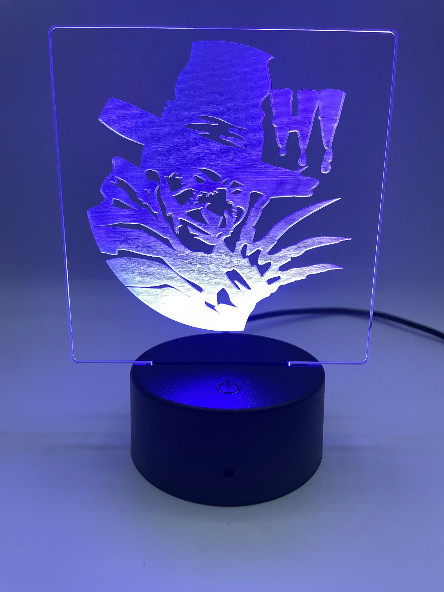 LED Acrylic Horror Movie Decoration Sign Freddie